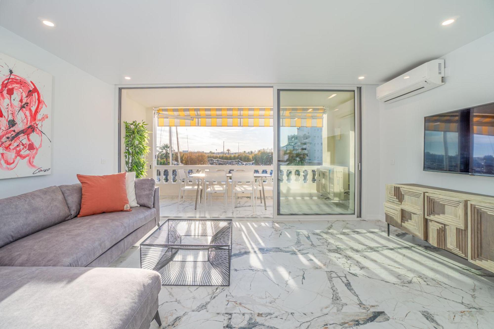 Moderno Apartamento Frente Al Canal Con Terrazas Apartment Empuriabrava Luaran gambar